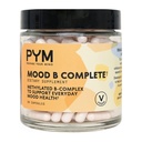 Vitamin B Complex Mood Support Supplementary by PYM (30 Count) YO124; Methylovaný B Complex for Everyday Mood & Energy Support YO124; Non- GMO, Vegan, gluten- Free