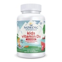 Nordic Naturals Vitamin D3 Gummies Kids, Wild Watermeloun Splash - 120 Gummies - 400 IU Vitamin D3 - Kostní zdraví, Zdravá imunita - Non- GMO, Vegetariánské - 120 Služeb