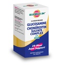 Glucoflex Glucosamine & Chondroitin sulfát s MSM, 24 hodinová společná podpora, zdravé kosti, podporuje zdravou mobilitu, 30 Služeb, 120 Počet
