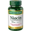Nature 's Bounty Niacin 500 mg tobolky 120 ea (Balení po 2)