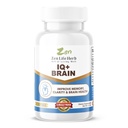 ZEN LIFE HERB IQ + Mozek - Caffeine- Free, Klinicky testované zaměření, Koncentrace, Paměť & Energie, Přírodní Plant- Based Bylinný dodatek, Přidány Vitaminy / Minerály / Houba / Cukr (60 Softgels)