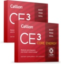 Cellion CE3 Core Energy NADH Dodatek účinnější než ostatní doplňky CUR 124; Nejlepší pro výrobu energie, Metabolismus, Antiaging, Cellular ATP Development, Performance CUP 124; Vegan 30 Count 2 Pack