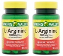 Jarní údolí: 100 kapslí 500 Mg Ea. L- Arginin (Balení po 2)