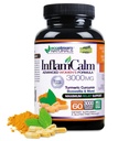 Ženský vzorec 3000 InflamCalm Advanced s kurkumin, Enzymy a Boswellia. Vegetariánské, bezlepkové - (Balení květen Vary)