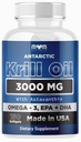 Dr JOEL 's MOM NUTRIX Antarktida kril Oil Supplement - 150 Softgels - High Absorption EPA, DHA, Astaxanthin & Fosfolipid - No Fishy After taste Like Fish Oil - Made in USA