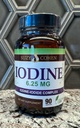 Suzy Cohen Jod Complex Dodatek - 6.25mg Jod & Jodide Blend - 90 Vegetariánské kapsle pro dietní podporu
