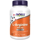 Nyní potraviny L- Arginin, 500 mg, 250 Caps