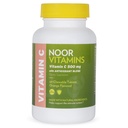 Noor Vitamíny 500 MG Halal Vitamin C Žvýkací tablety + Rose HIPS a antioxidanty I Podporuje imunitní systém I Vegan, gluten Free & Halal Vitamin 60 Orange ochucené Žvýkací tablety I 2 Měsíční dodávky