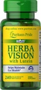 Puritan 's Pride Herbavision with Lutein, Zeaxanthin, Bilberry Softgels, 240 Počet