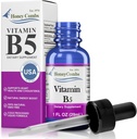 Vitamin B5 Kyselina pantotenová kapalné kapky - Made in USA - 500% DV per Serving - 36 Servings per Container - Great for Men, Women, Children - Vegan Liquid Vitamins - Bulk Velikosti také k dispozici