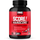 Silové skóre! Hardcore Nitric Oxide Booster doplněk pro muže s L- Citrulline, Yohimbe, Black Maca & B Vitamíny pro zvýšení Stamina, a maximalizovat fyzickou výkonnost, 120 Tablety