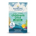 Nordic Naturals Zero Sugar Children 's DHA Vegetarian Gummy Chews - Passion Fruit Lemon Flavor - 30 Gummies - Vegan Algae Omega33 Supplement for Kids Brain & Cognition Supplement - 30 Serings
