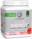Sunwarner Plant- based Preworking Powder Hydration Blend 124; Kokosový vodní houba Blend Soy Free Sugar Free Lairs Free Synthetic Free Factory 124; Wave Wave 30 Servings S124; Sport Active Energy