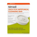 terrasil Antimykotické Jock Itch mýdlo pro muže, Rychlá pomoc a léčba od pálení, Itchy kůže, All- přírodní hydratační přísady, Dermatolog Tested, 75g Bar