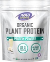 Teď sportovní organický rostlinný protein, Vanilla Flavor, Vegan Powder, 1 libra.