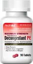 HealthA2Z ® Decongestant PE PHI124; Fenylefrin HCl 10 mg PHI124; Maximální síla HIV124; Non- Drowsy Nasal & Sinus Congestion Relief Due to Cold & Alergies (90 Počet (balení po 1))