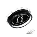 Lashify Curl 8mm Gossamer Eylash Rozšíření Refill, Black, DIY False řasy pro přírodní vzhled