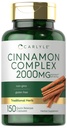 Carlyle Ceylon Skořice Komplex s Gymnema a Mulberry CLAN 124; 150 Kapsle 124; Non- GMO, gluten zdarma dodatek