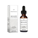 generický Mullein Leaf. Tinkture Drops. 2fl oz. Alkohol zdarma, tekutý extrakt. Vegan. Non - GMO & GMO Free. Bylinný dodatek. Organické. Vyčištění plic. Imunitní, respirační podpora. Detox