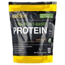 California Gold Nutrition Sport, Plant- based Protein with Organic Brown Rice Protein Concentrate, Flaxseed, Chia Seed, Chocolate, 2 lb (907 g)