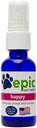 Happy - All Natural Liquid Spray Supplement - Úzkost od eáz, Pomáhá s Vet návštěvami, Cestování, Pěstování, Ztráta přítele (Spray 1 oz)
