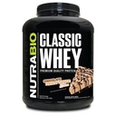 NutraBio Classic Syrovátkový prášek - 25G protein Per Scoop No Fillers, Umělé barvy, Konzervanty - Nízký glycemický index - (čokoládové arašídové máslo, 5 liber)