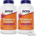 Cholin & Inositol, 180 Vegetariánských kapslí (Balení po 2)
