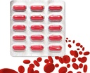 Železo, listová kyselina dodatek, vitamin C & Vitamin B12 C124; Podporuje Blood Building, imunita a energie