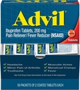 Advil Ibuprofen, 200mg, 2 Počet (balení po 50)