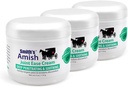 Smith 's Amish Jointease Soothing Cream 3 Pack (Three 4 oz Jars) s Arnica, Tea Tree, Eucalyptus, Peppermint a Rosemary