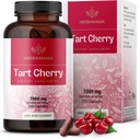 HERBAMAMA Tart Cherry Extract Capsules - Tart Cherry Extract for Uric Acid Support - Vegan, Non- GMO Antioxidant Supplement