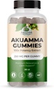 Amazing Botanicals Akuamma Gummies - High Potency Daily Wellness Gummy, Vegan, Non- GMO, gluten- Free Herbal Supplement - 250MG Pro Gummy s přírodní Wild Berry Flavor (30 Počet)