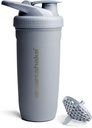 Smartshake Reforce Stainless Steel Shaker Lahvička 900 ml CLAS124; 30 oz - Leakproof Screw-on Lid - BPA Free - Non Izolated Bottle- Unisex (Grey)