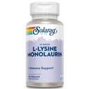 SOLARAY L- Lysin Monolaurin Imunitní Supplement, 1: 1 Poměr pro funkci imunitního systému, 500 mg každý, 60- denní záruka vrácení peněz, 30 Služeb, 60 VegCaps