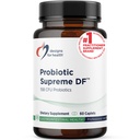 Designs for Health Probiotic Supreme DF - 15 Miliardy CFU Dairy- Free Probiotic with Acidophilus + Bifidobacterium Longum, GI + Imunitary Supplement nebo Dospělí, Muži + Ženy (60 Kaplety)