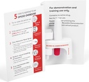 Výcvikové zařízení pro Naloxon Nasal Spray 124; pro použití při výcviku první pomoci pro Předávkování opiátem 124; Reuse Spray 124; Obsahuje dvě Nasal Spray Training Device & Instructions (balení po 2) 124; Neobsahuje žádné léky