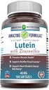 Amazing Applicas Lutein 40 mg s Zeaxanthin 1600 mcg CLAS124; Softgels dodatek CLAS124; Non- GMO CLAS124; gluten Free CLAS124; Made in USA (40 mg, 180, Count)