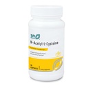 Klaire Labs SFI Health N- Acetyl- L- Cysteine 500mg - Amino Acid Glutathione Precursor NAC - Doplněk k podpoře buněčné antioxidační ochrany - hypoalergenní, Soy- Free, Corn- Free (90 Kapsle)