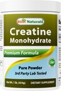 Nejlepší Natural Creatin Monohydrát 1 Lb čistý prášek (1 LB (balení po 1))