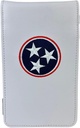 Sunfish Tennessee státní vlajka kůže Golf Scorecard a Yardage Book Holder