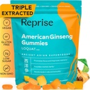 American Ginseng Energy Boost Gummies - All- Natural Full-Potency American Ginseng, Pomáhá zvýšit energii, Focus, a poskytuje imunitní podporu, Low- Sugar, Vegan, 45 Gummies, Loquat Flavor