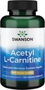 Acetyl L- karnitin 500 mg 100 caps od Swanson Premium