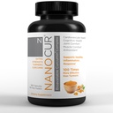 Kurkumin kurkumin - 100x aktivnější než kurkuma, 170% aktivnější než kurkumin + černý pepř extrakt. Společná podpora, pomoc a energie. Organic Curcumin / Plant- Based Carrier.