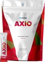 LifeVantage AXIO Regular Energy Drink Powder, Nootropní dodatek, Focus & Mood Support, with L-theanine, Green Tea, B Vitamíny, DMAE, Quercetin & Pine Bark, Strawberry Splash, 30 Packets
