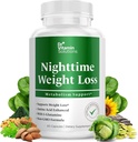 DR VITAMIN Solutions Nighttime Fat Burner Supplementary - Appetite Conpressants for Weight Loss - Night- Time Fat Burner for Women and Men Supporting Sleep & Relaxation - Weight Loss Pills - 60 Kapsle