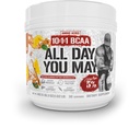 5% Nutrition Rich Piana AllDayYouMay BCAA Powder Premium Intra & Post Workout Amino Acids, Hydration, Endurance, Muscle Recovery, Joint & Jaterní 124; 16.3 oz, 30 Srvgs (Southern Sweet Tea)