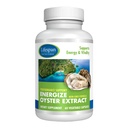 Energize Oyster Extract Dodatek pro muže a ženy - Zinek, Taurin, Amino Acids - Podporuje energii a wellness, vyráběné v USA, 500 mg, 60 Zeleninové kapsle.