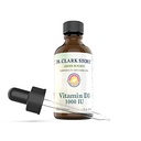 Doplněk D k tekutému vitamínu Dr. Clark - 1000 IU, 1 Fl Oz, podporuje imunitní systém a zdraví kostí