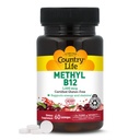 Country Life methyl B-12 Kapsle, 1000 Mcg, 60 Počet