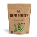MB Herbals Pure Neem Powder 8 oz OZ 124; 227 Gram / 0.5 LB Pure Wild- Vyrobeno Neem Leaf Powder 124; dodatek pro kůži a vlasy 124; Azadirachta Indica
